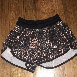lululemon patterned shorts